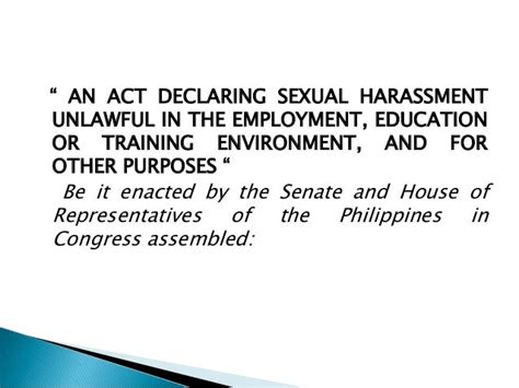 Republic Act No. 7877 : REPUBLIC ACTS .